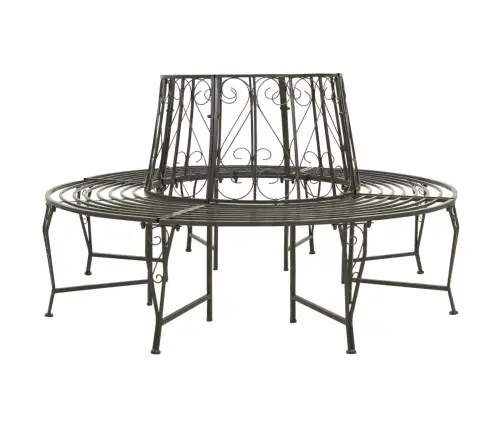 Dārza Sols, Uzstādāms Ap Koku, 160 Cm, Tērauds Vidaxl