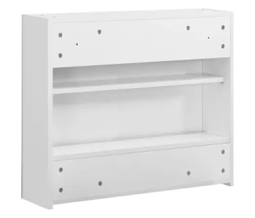 Vannasistabas Skapītis Ar Spoguli, Balts, 80X15X60 Cm, Mdf Vidaxl