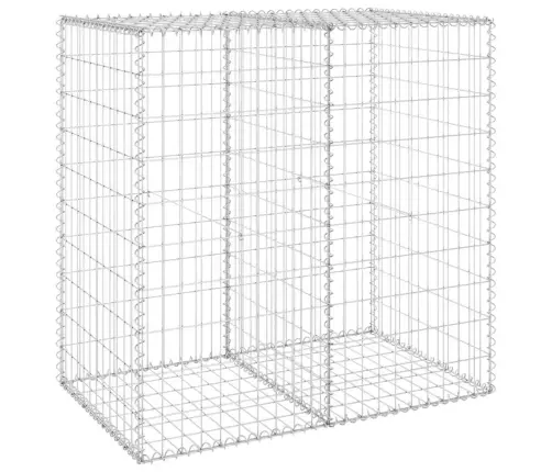 Gabions Ar Vāku, Cinkots Tērauds, 100X60X100 Cm Vidaxl