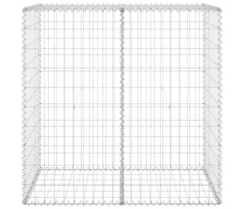 Gabions Ar Vāku, Cinkots Tērauds, 100X60X100 Cm Vidaxl