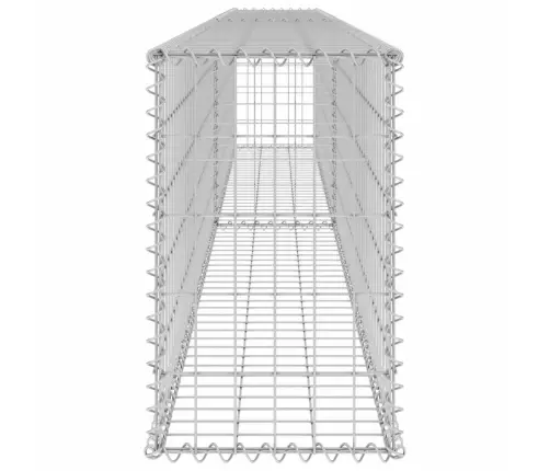 Gabions Ar Vāku, Cinkots Tērauds, 300X30X50 Cm Vidaxl