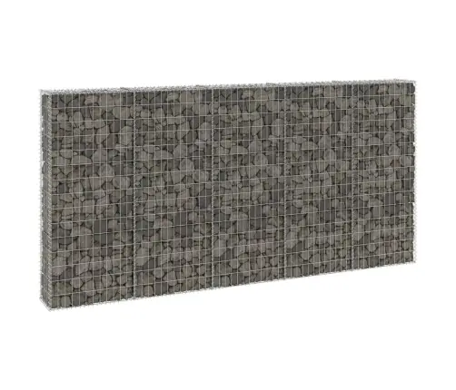 Gabions Ar Vāku, Cinkots Tērauds, 300X30X150 Cm Vidaxl