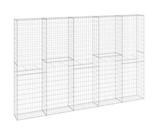 Gabions Ar Vāku, Cinkots Tērauds, 300X30X200 Cm Vidaxl
