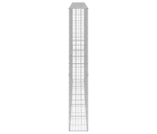 Gabions Ar Vāku, Cinkots Tērauds, 300X30X200 Cm Vidaxl