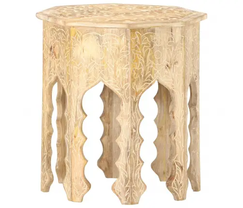 Galdiņš, Ø48 Cm, Mango Masīvkoks Vidaxl