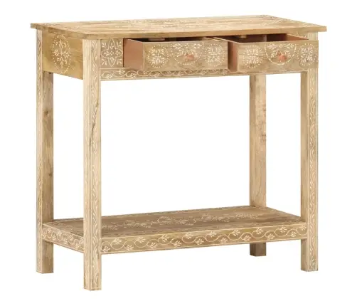 Konsoollaud, 80X35X74 cm Toekas Mangopuit