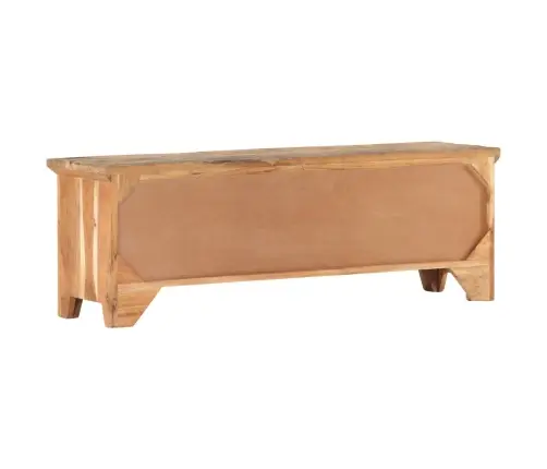 Tv Skapītis, 120X30X40 Cm, Akācijas Koks, Pārstrādāts Koks Vidaxl