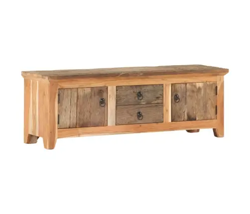 Tv Skapītis, 120X30X40 Cm, Akācijas Koks, Pārstrādāts Koks Vidaxl