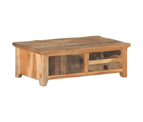 Kohvilaud 90 X 50 X 31 Cm Taastatud Puidust