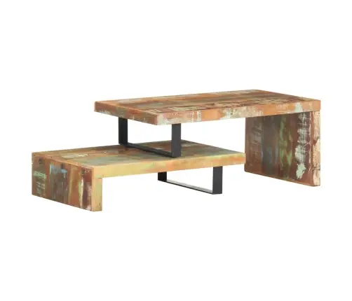 Kavos Staliukų Rinkinys, 2 Dalių, Perdirbtos Medienos Masyvas