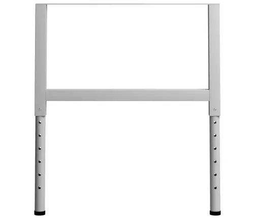 Darbastalio Rėmai, 2Vnt., Pilki, 85X(69-95,5)cm Metalas