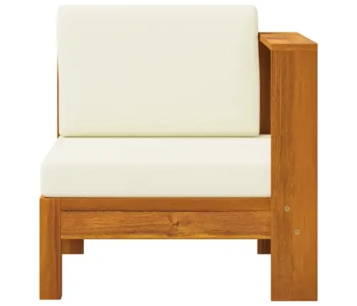 Vidējais Dīvāns Ar 1 Roku Balstu, Krēmbalts, Akācijas Koks Vidaxl Vidējais Dīvāns Ar 1 Roku Balstu, Krēmbalts, Akācijas Koks Vidaxl