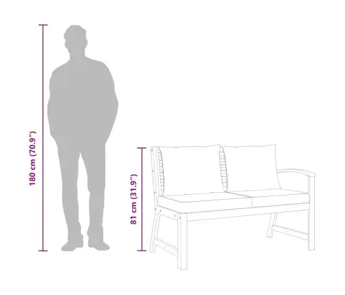 Aiapink, 114,5 Cm Tumehallide Patjadega, Toekas Akaatsiapuit