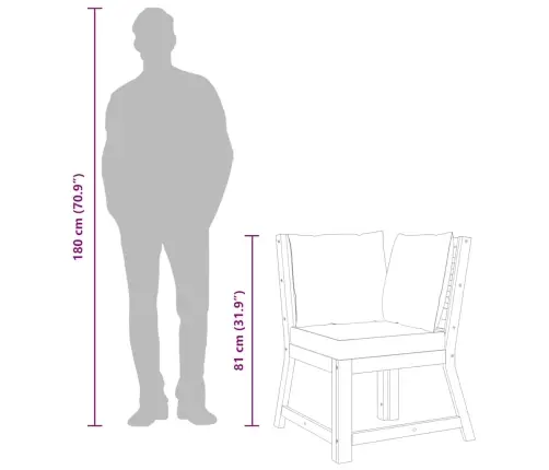 Modulinė Kampinė Sofa Su Tamsiai Pilkomis Pagalvėmis, Akacija