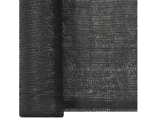 Norobežojošais Tīkls, Hdpe, 1,5X50 M, Melns, 150 G/M² Vidaxl