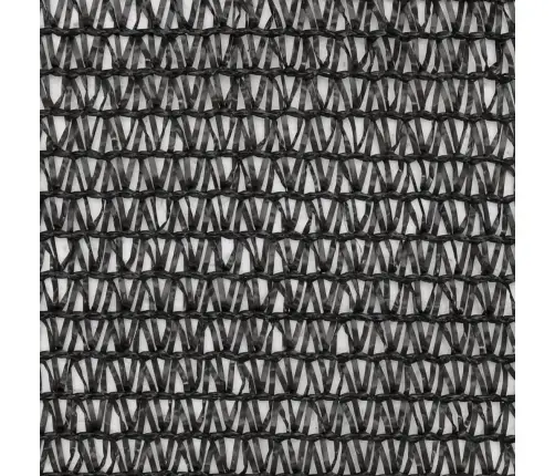 Norobežojošais Tīkls, Hdpe, 1,5X50 M, Melns, 150 G/M² Vidaxl