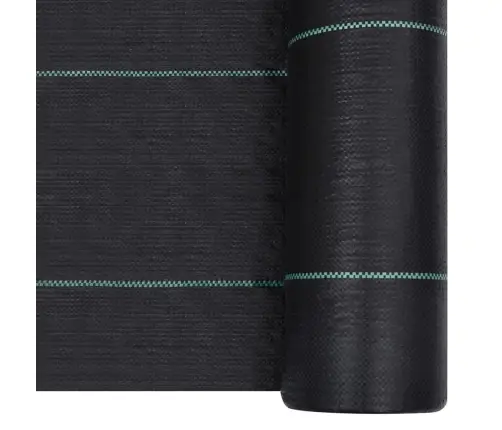 Augsnes Pārsegs, Pp, 2X10 M, Melns Vidaxl