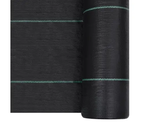 Augsnes Pārsegs, Pp, 2X50 M, Melns Vidaxl