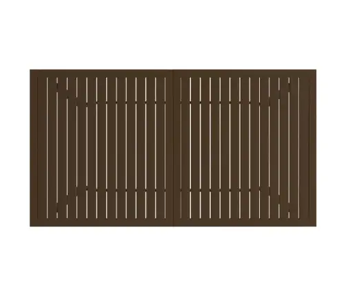 Dārza Galds, Brūns, 140X80X72 Cm, Tērauds Vidaxl