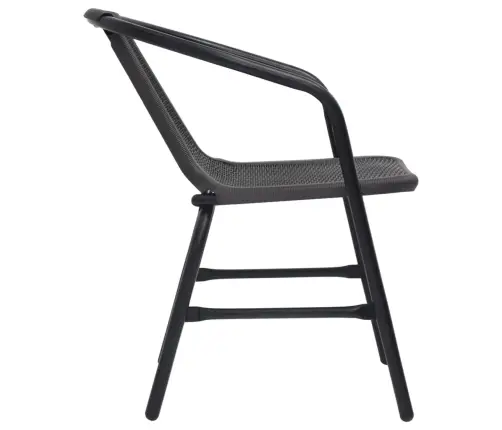 Dārza Krēsli, 2 Gab., Plastmasas Rotangpalma, Tērauds, 110 Kg Vidaxl Dārza Krēsli, 2 Gab., Plastmasas Rotangpalma, Tērauds, 110 Kg Vidaxl