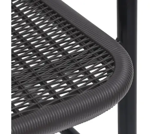 Dārza Krēsli, 2 Gab., Plastmasas Rotangpalma, Tērauds, 110 Kg Vidaxl Dārza Krēsli, 2 Gab., Plastmasas Rotangpalma, Tērauds, 110 Kg Vidaxl