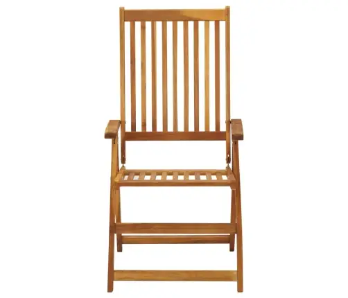 Atgāžami Dārza Krēsli, 3 Gab., Akācijas Masīvkoks Vidaxl