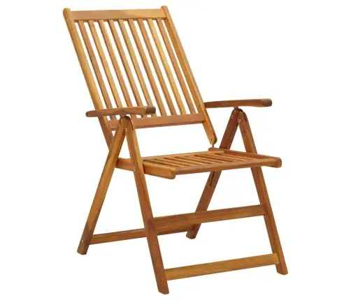 Atgāžami Dārza Krēsli, 3 Gab., Akācijas Masīvkoks Vidaxl