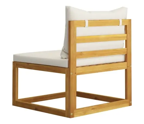 2-Daļīgs Dārza Dīvāna Komplekts Ar Spilveniem, Akācija Vidaxl