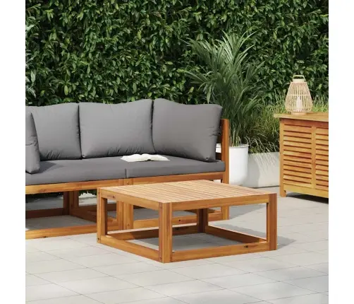 Kohvilaud 68X68X29 cm Toekast Akaatsiapuidust