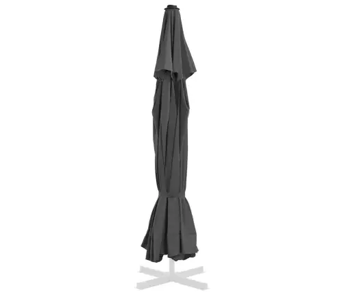 Saulessarga Rezerves Audums, 515 Cm, Antracītpelēks Vidaxl