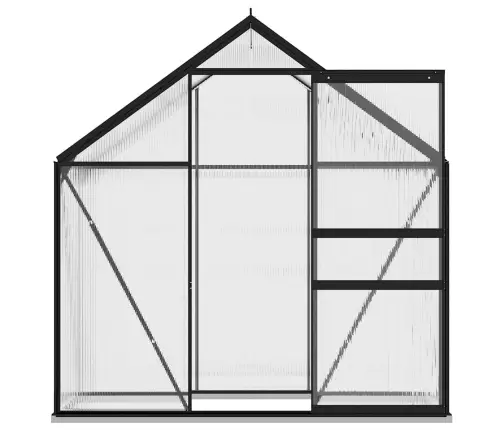 Kasvuhoone, Antratsiithall, Alumiiniumist 2,47 M²