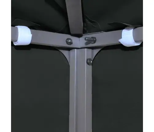 Kahekordne Varjualuse Katus 310 G/M² 4 X 3 M, Must