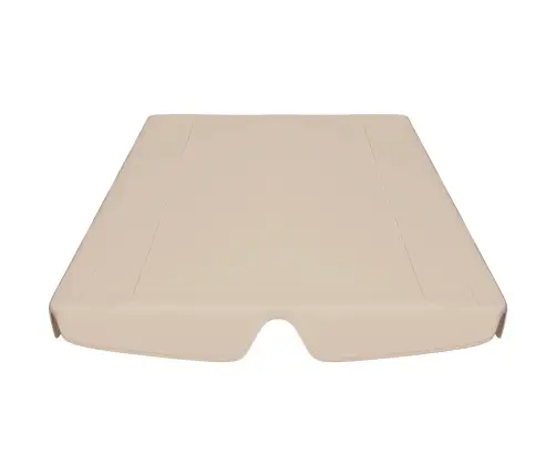 Dārza Šūpoļu Rezerves Jumtiņš, Bēšs, 188/168X145/110 Cm Vidaxl