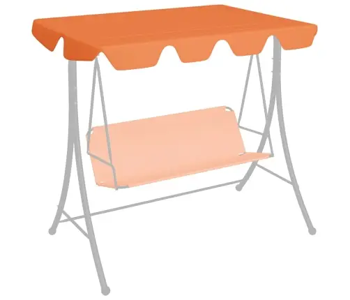 Aiakiige Asenduskatus Oranž 188/168X145/110 Cm