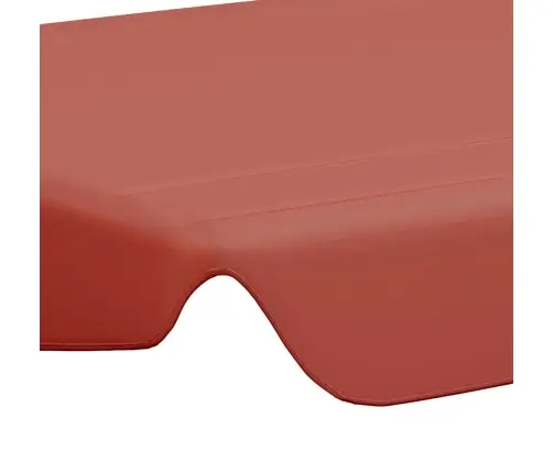 Dārza Šūpoļu Rezerves Jumtiņš, Sarkanbrūns, 150/130X105/70 Cm Vidaxl