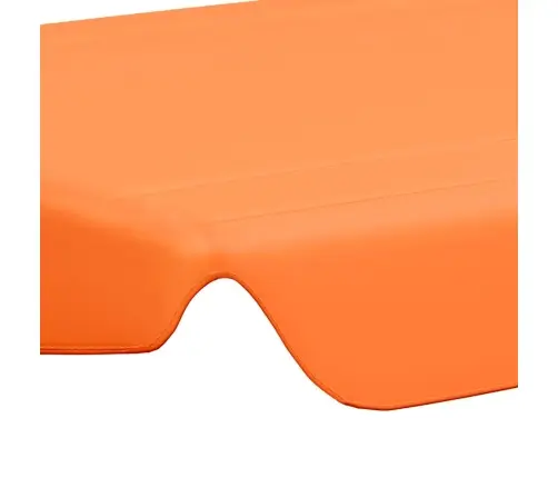 Dārza Šūpoļu Rezerves Jumtiņš, Oranžs, 150/130X105/70 Cm Vidaxl