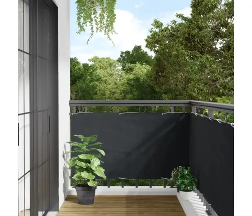 Balkona Aizslietnis, Pelēks, 75X300 Cm, Audums Vidaxl