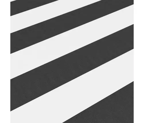 Rõdusirm, Antratsiithall Ja Valge, 120 X 300 cm Oxford-Kangas