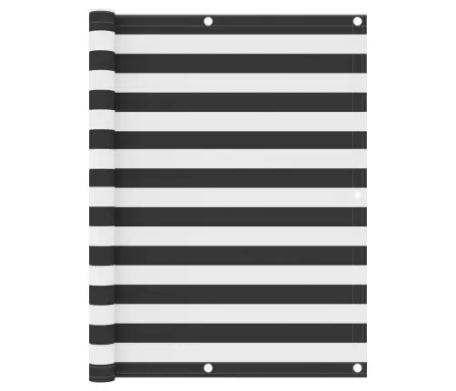 Rõdusirm, Antratsiithall Ja Valge, 120 X 400 cm Oxford-Kangas Rõdusirm, Antratsiithall Ja Valge, 120 X 400 cm Oxford-Kangas