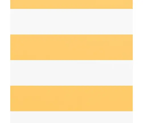 Balkona Aizslietnis, 75X300 Cm, Balts Un Dzeltens Audums Vidaxl