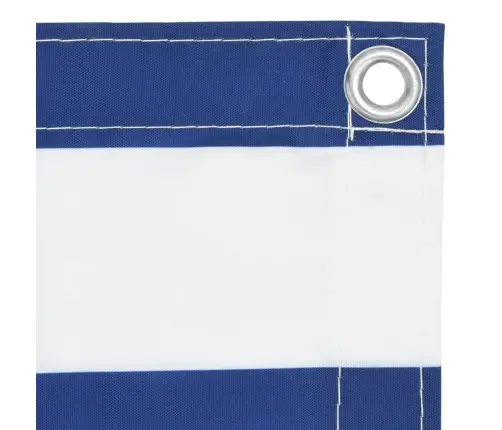 Rõdusirm, Valge Ja Sinine, 75 X 300 cm Oxford-Kangas Rõdusirm, Valge Ja Sinine, 75 X 300 cm Oxford-Kangas