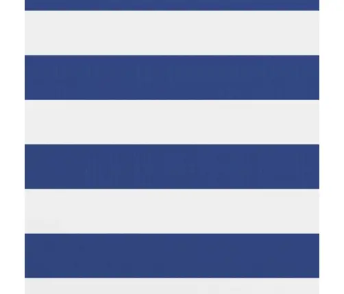 Balkona Aizslietnis, 90X500 Cm, Balts Un Zils Oksforda Audums Vidaxl Balkona Aizslietnis, 90X500 Cm, Balts Un Zils Oksforda Audums Vidaxl