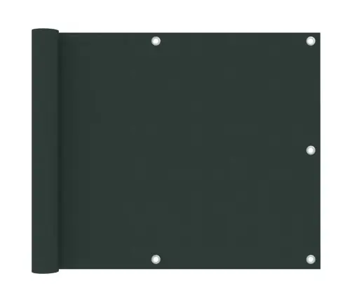 Balkono Pertvara, Tamsiai Žalia, 75X300cm Oksfordo Audinys