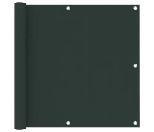 Balkono Pertvara, Tamsiai Žalia, 90X600cm Oksfordo Audinys