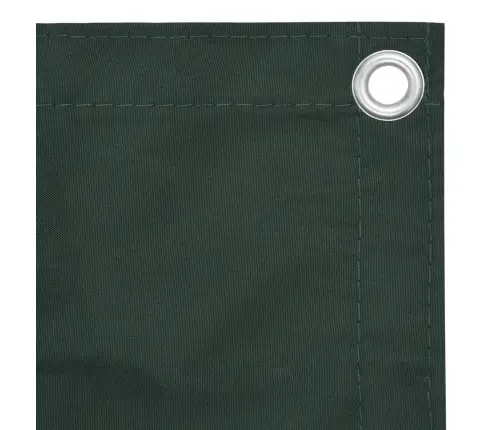 Balkono Pertvara, Tamsiai Žalia, 120X500cm Oksfordo Audinys Balkono Pertvara, Tamsiai Žalia, 120X500cm Oksfordo Audinys