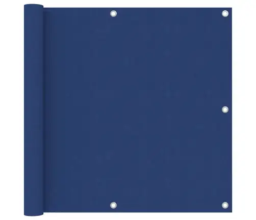 Balkono Pertvara, Mėlynos Spalvos, 90X500cm Oksfordo Audinys