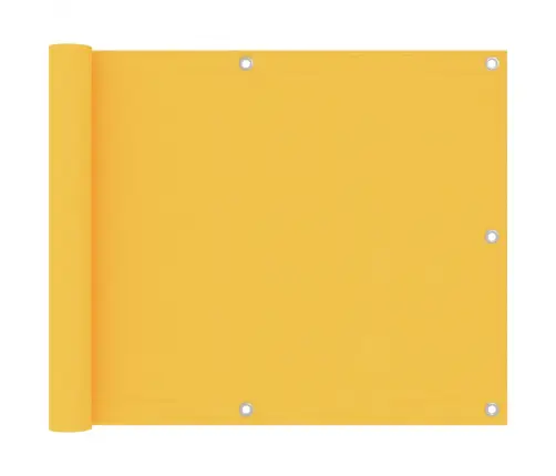 Rõdusirm, Kollane, 75 X 600 cm Oxford-Kangas