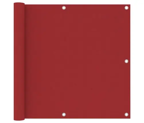 Balkono Pertvara, Raudonos Spalvos, 90X300cm Oksfordo Audinys