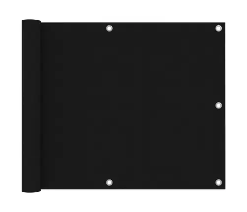 Balkono Pertvara, Juodos Spalvos, 75X300cm Oksfordo Audinys