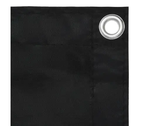 Balkono Pertvara, Juodos Spalvos, 75X300cm Oksfordo Audinys